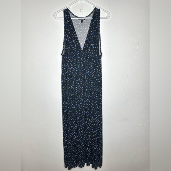 41 Hawthorn Black Floral Tank Maxi Dress - Picture 5 of 5